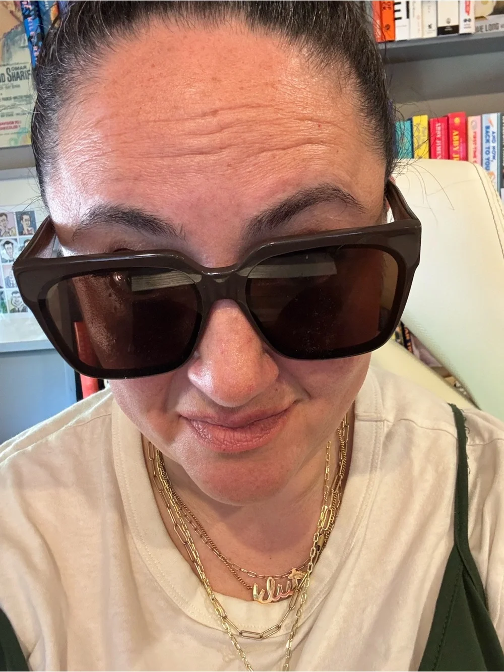 Diff Eyewear worn but